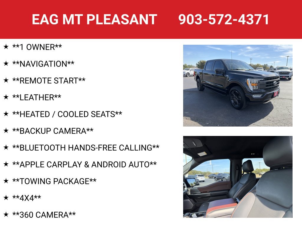 Used 2021 Ford F150 Lariat AWD/4WD image 4