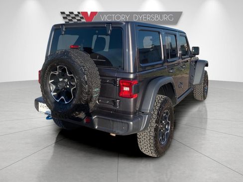 Used 2022 Jeep Wrangler Unlimited Rubicon 4xe w/ Dual Top Group image 8