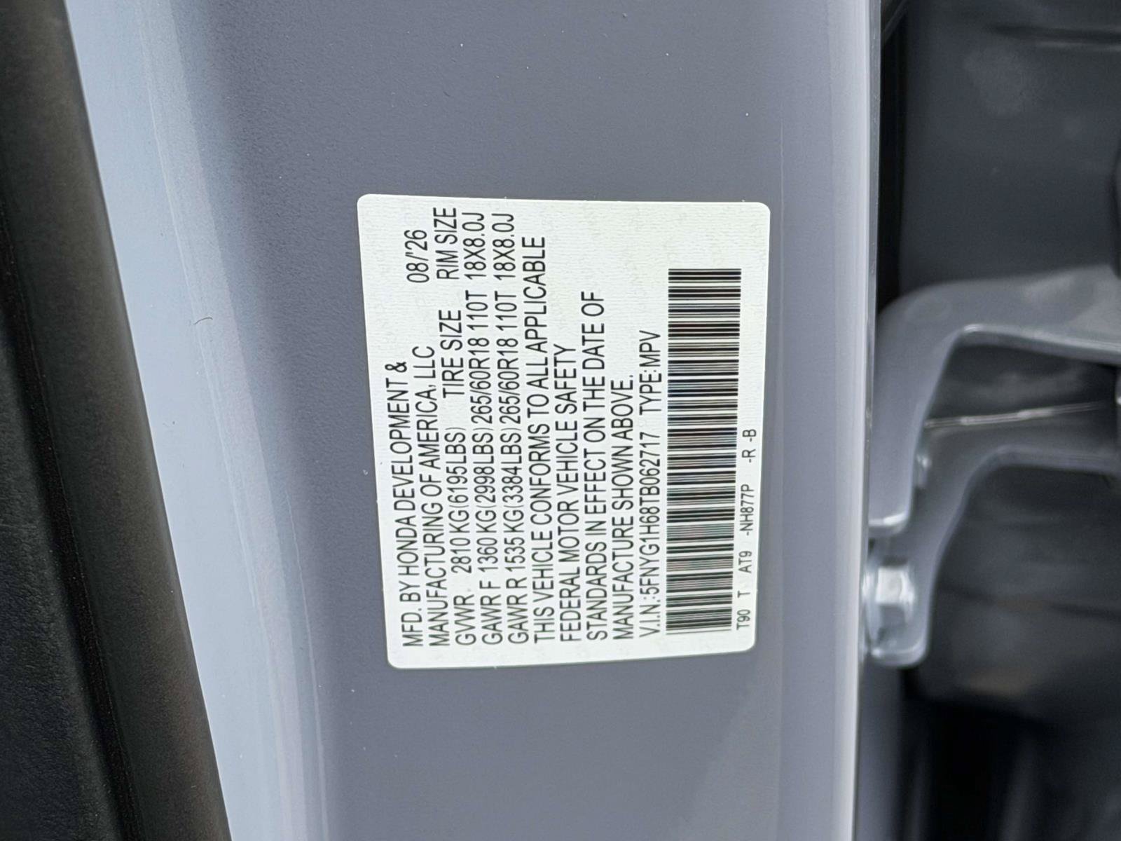 New 2026 Honda Pilot TrailSport image 22