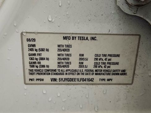 Used 2020 Tesla Model Y Long Range AWD/4WD image 20