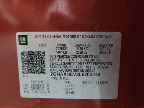 Used 2020 Chevrolet Equinox LS FWD image 33