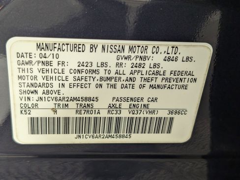 Used 2010 INFINITI G37 x w/ Premium Pkg image 27