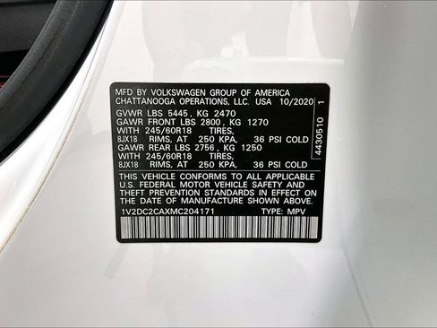 Used 2021 Volkswagen Atlas Cross Sport SE image 39