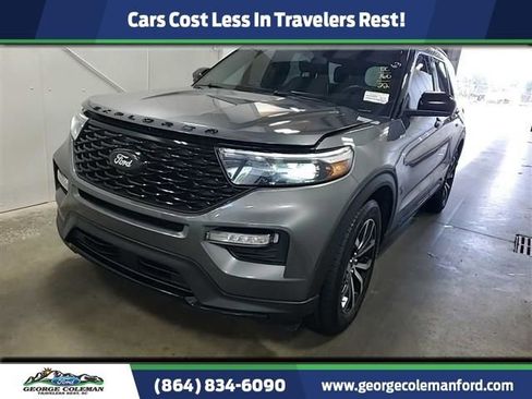 Used 2022 Ford Explorer ST-Line w/ Class IV Trailer Tow Package RWD image 1