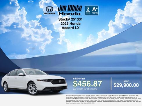 Used 2025 Honda Accord LX image 6