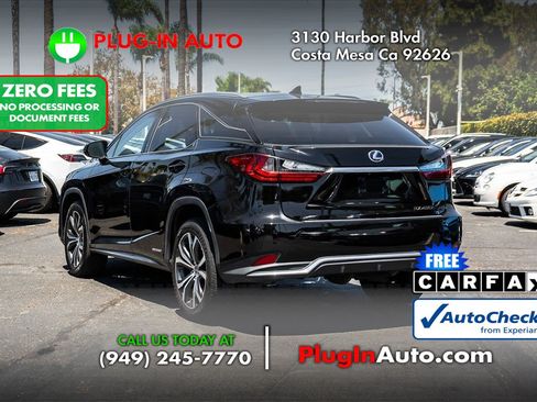 Used 2020 Lexus RX 450h AWD w/ Premium Package image 2