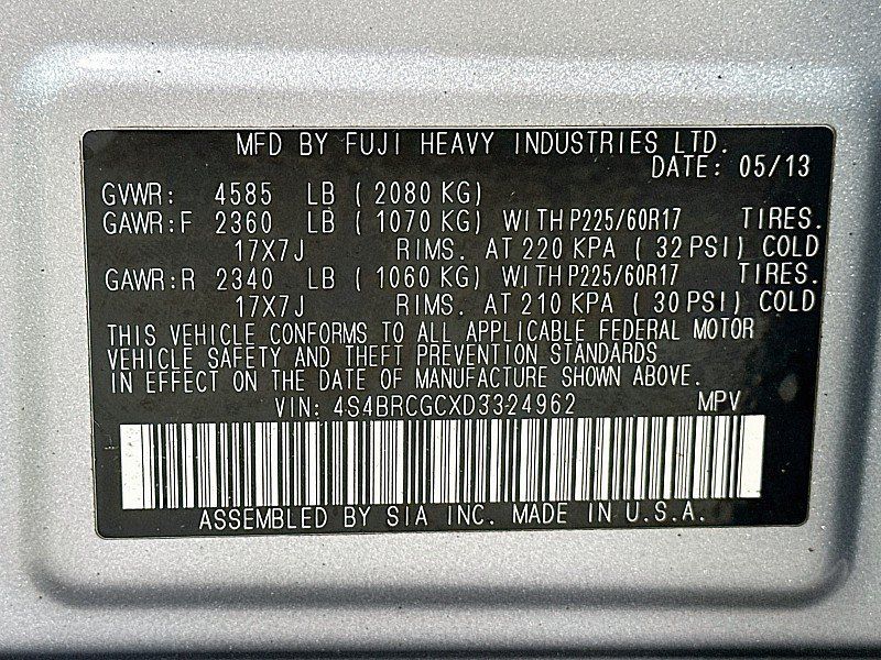 Used 2013 Subaru Outback 2.5i Premium AWD/4WD image 32