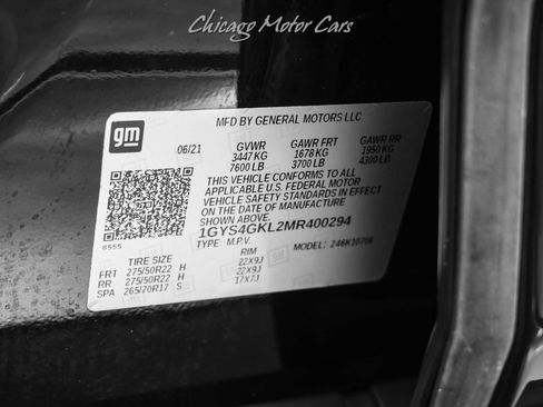 Used 2021 Cadillac Escalade Sport Platinum w/ LPO, ONYX Package AWD/4WD image 62