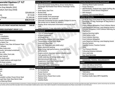 Used 2022 Chevrolet Equinox LT image 17