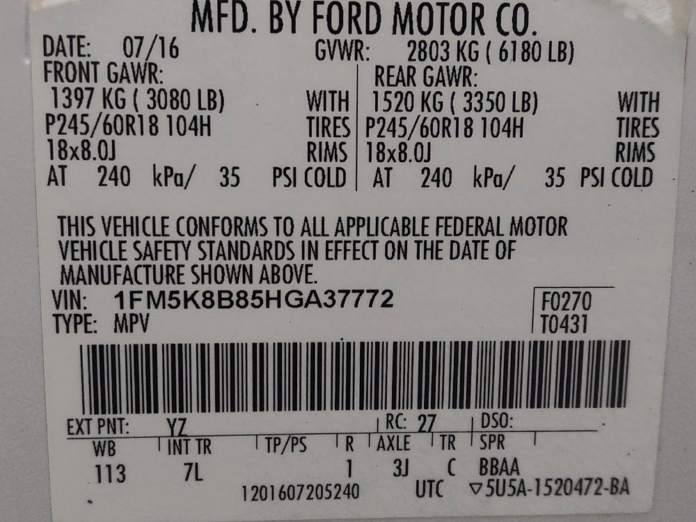 Used 2017 Ford Explorer 4WD image 33