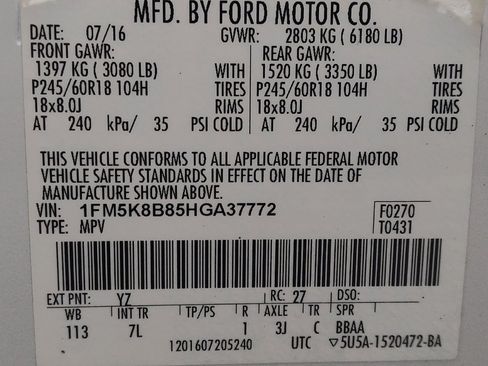 Used 2017 Ford Explorer 4WD image 33