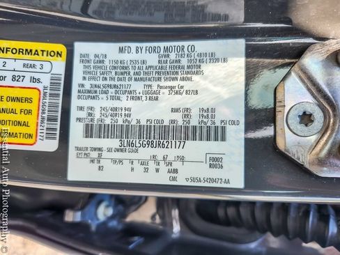Used 2018 Lincoln MKZ Black Label w/ Technology Package FWD image 23