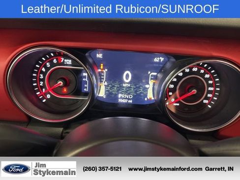 Used 2021 Jeep Wrangler Unlimited Rubicon w/ Uconnect 4C Nav & Sound Group AWD/4WD image 27