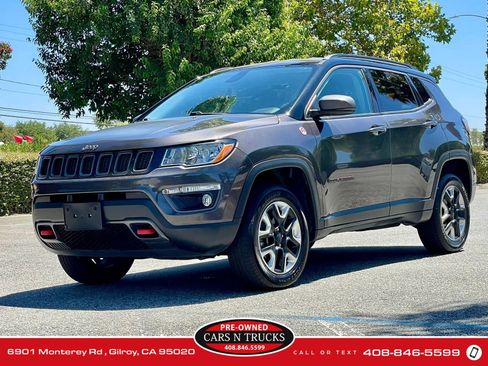 Used 2018 Jeep Compass Trailhawk AWD/4WD image 23