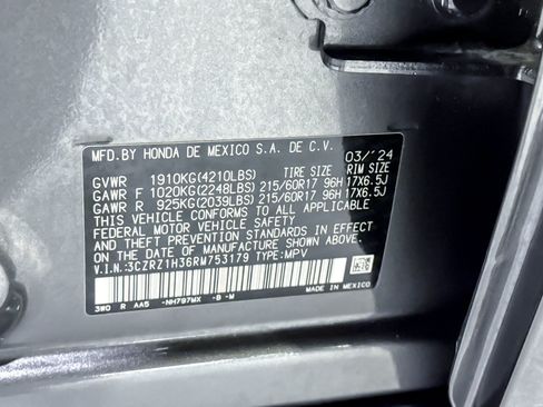 Used 2024 Honda HR-V LX image 27