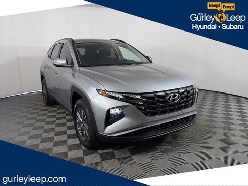 Certified 2023 Hyundai Tucson Blue AWD/4WD image 1