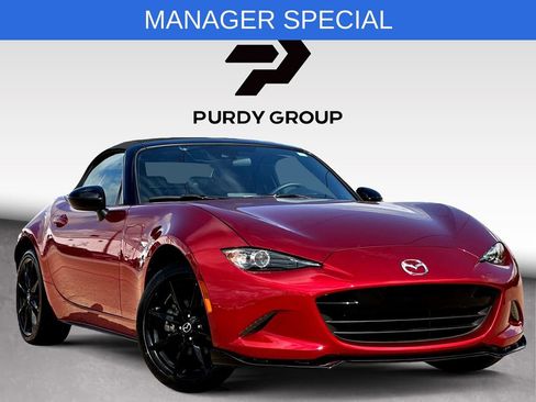 Used 2021 MAZDA MX-5 Miata Club RWD image 1
