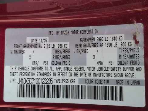 Used 2016 MAZDA CX-3 Touring image 32