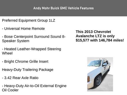 Used 2013 Chevrolet Avalanche LTZ RWD image 8