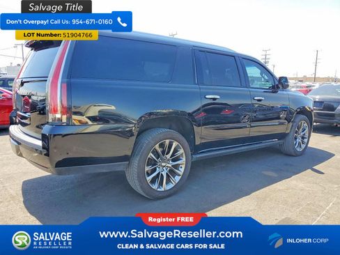 Used 2019 Cadillac Escalade ESV Premium Luxury w/ Escalade Sport Edition AWD/4WD image 4