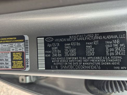 Used 2024 Hyundai Tucson SEL AWD/4WD image 24