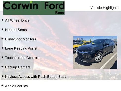 Used 2021 Chevrolet Blazer LT AWD/4WD image 8