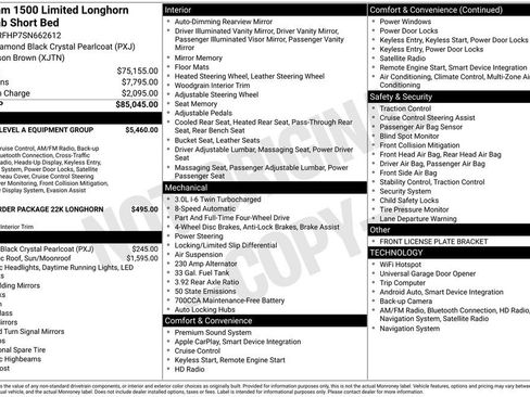 Used 2025 RAM 1500 Limited AWD/4WD image 49