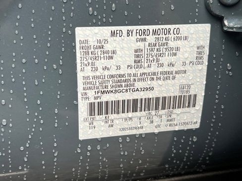 New 2026 Ford Explorer ST w/ Sun And Sound Package AWD/4WD image 24