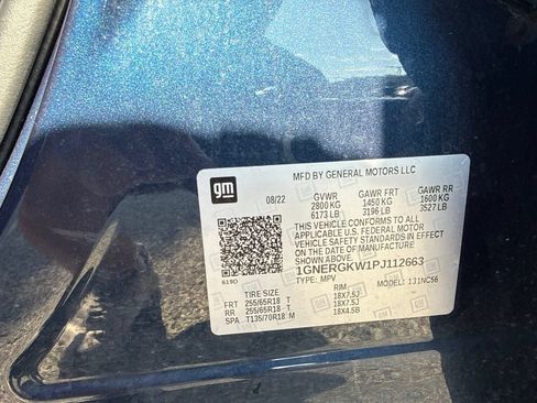 Used 2023 Chevrolet Traverse LT w/ LPO, Floor Liner Package FWD image 26