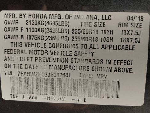 Used 2018 Honda CR-V EX image 33
