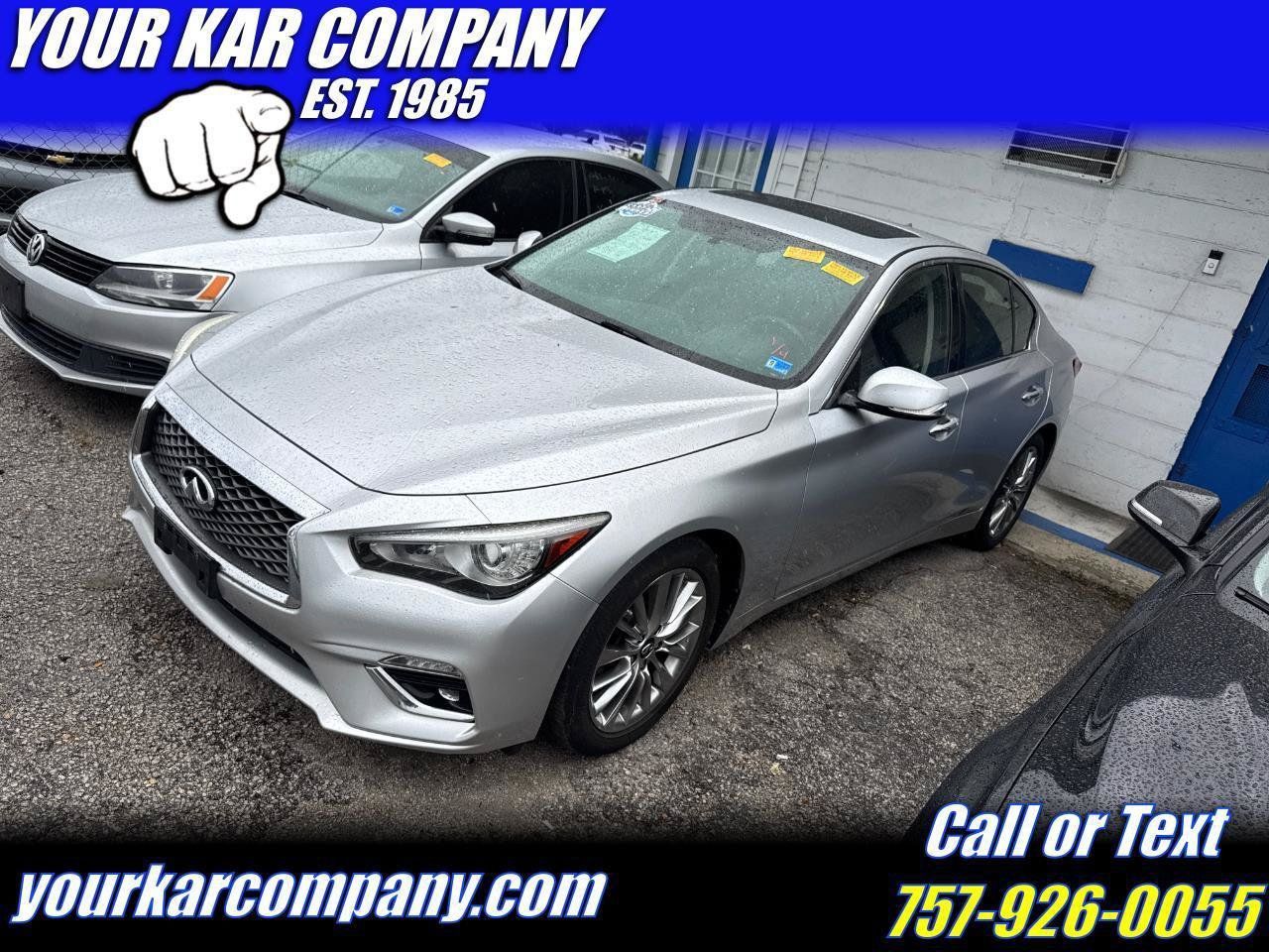 Used 2019 INFINITI Q50 Luxe AWD/4WD image 1