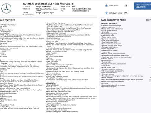 Used 2024 Mercedes-Benz GLE 53 AMG 4MATIC w/ Winter Package image 6