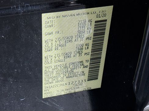 Used 2020 Nissan Murano SL w/ Cargo Package image 40