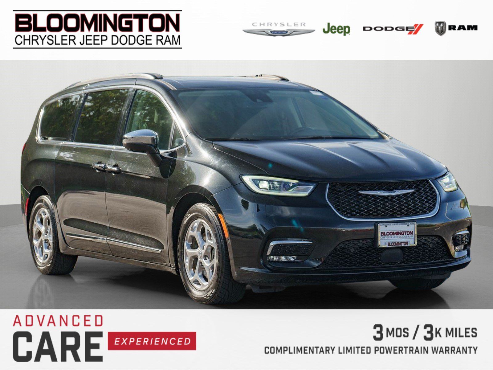 Used 2022 Chrysler Pacifica Limited FWD image 1