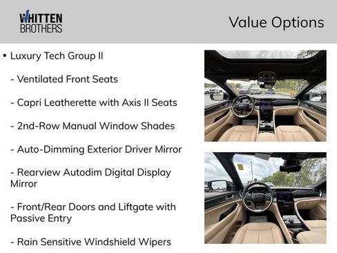 Used 2025 Jeep Grand Cherokee Limited w/ Luxury Tech Group II AWD/4WD image 8