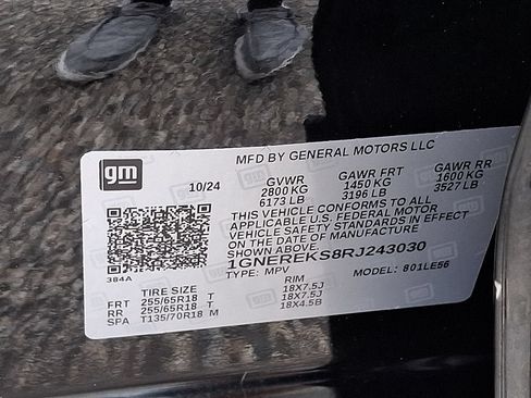 Certified 2024 Chevrolet Traverse LS FWD image 30