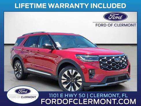 New 2026 Ford Explorer Platinum w/ LUX Leather Package AWD/4WD image 1