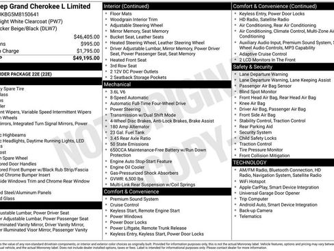 Used 2021 Jeep Grand Cherokee L Limited image 33