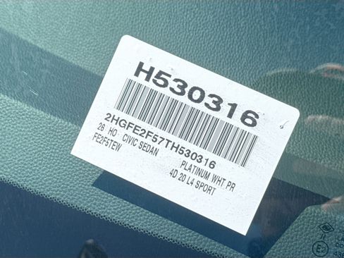 New 2026 Honda Civic Sport image 24