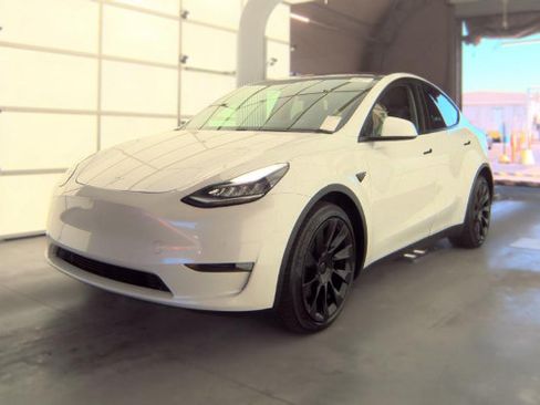 Used 2020 Tesla Model Y Long Range AWD/4WD image 1