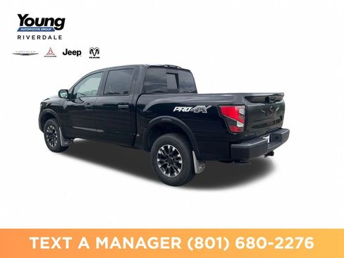 Used 2021 Nissan Titan PRO-4X w/ Pro-4x Utility Package AWD/4WD image 3