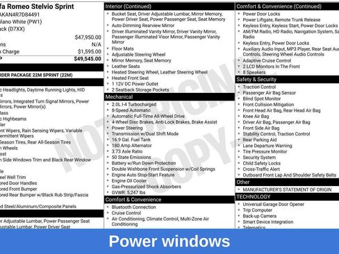 Used 2024 Alfa Romeo Stelvio Sprint image 38