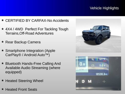 Used 2023 Ford Bronco Wildtrak AWD/4WD image 4