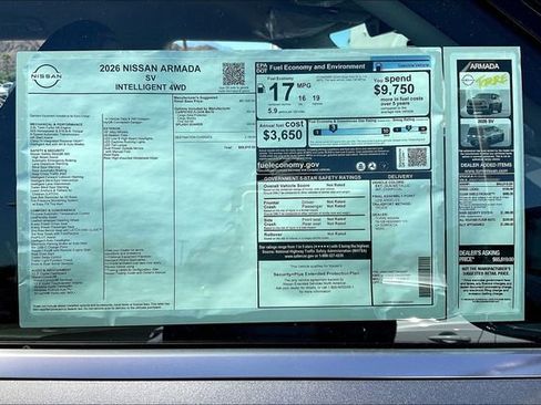 New 2026 Nissan Armada SV image 18