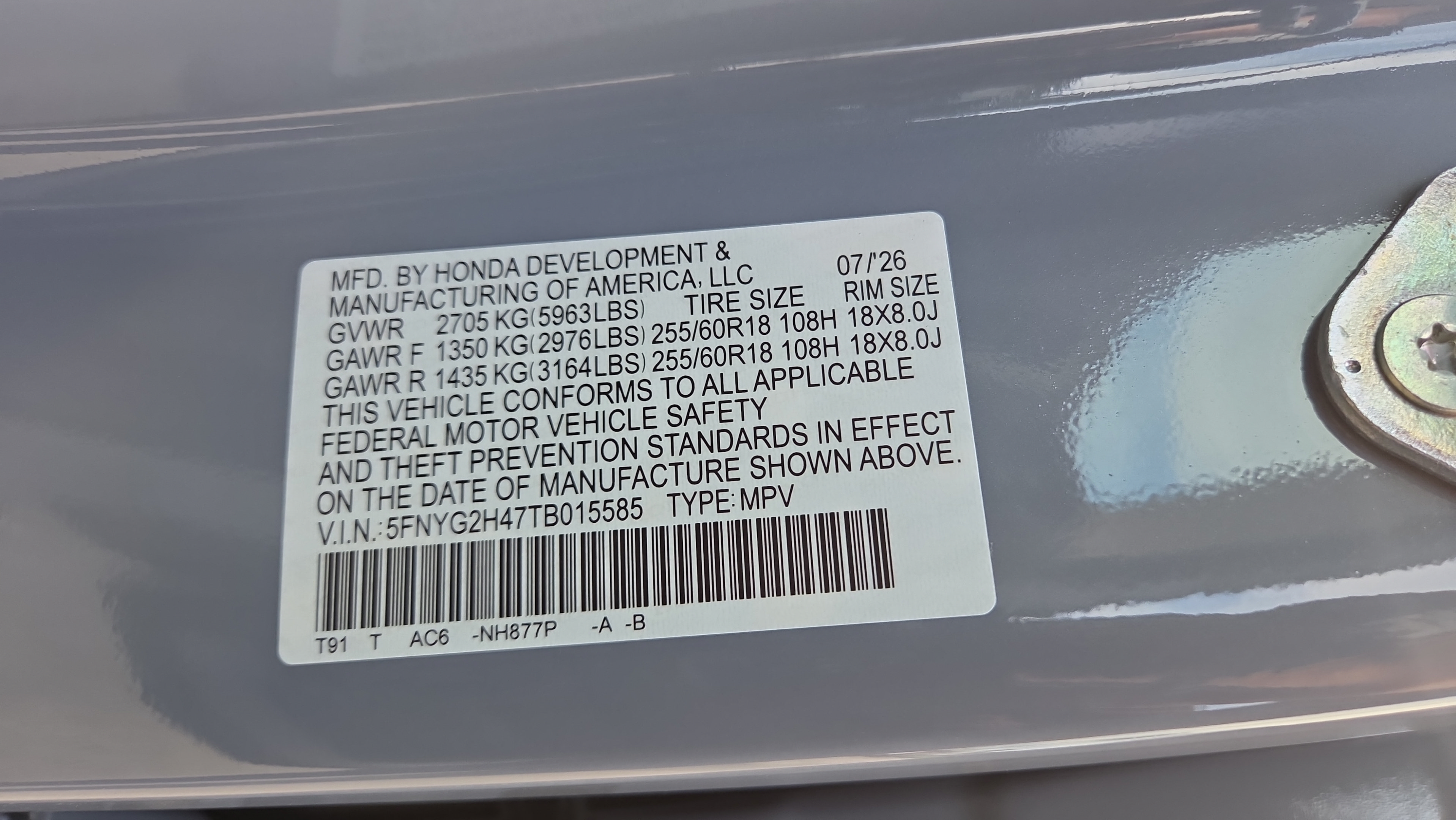 New 2026 Honda Pilot EX-L image 21