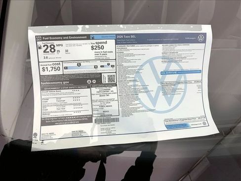 New 2026 Volkswagen Taos SEL image 15