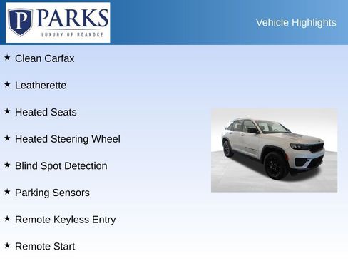 Used 2025 Jeep Grand Cherokee Altitude AWD/4WD image 4