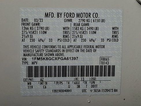 Used 2023 Ford Explorer ST w/ Equipment Group 401A image 28