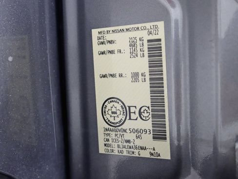 Used 2022 Nissan Maxima SL image 38