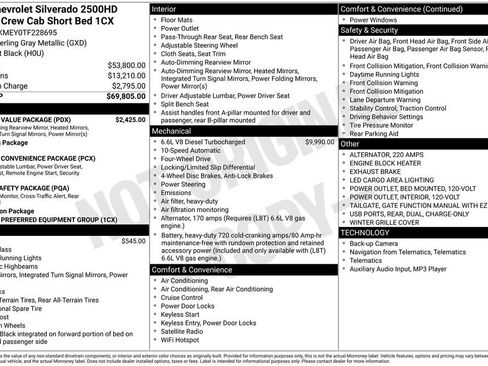 New 2026 Chevrolet Silverado 2500 Custom w/ Custom Value Package image 4